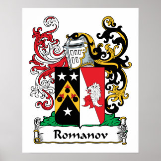 Póster Romanov Family Crest