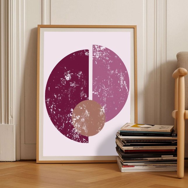 Póster Romantic Berry Abstract Art Wall Art Housewarming  (Subido por el creador)