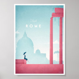 Póster Rome Vintage Travel Poster