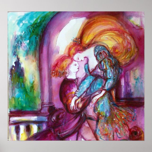 Póster ROMEO Y JULIET Romántico Día de San Valentín (Frente)