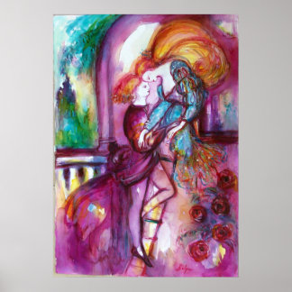 Póster ROMEO Y JULIET Romántico Día de San Valentín