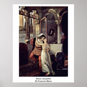 Póster Romeo Y Julieta De Francesco Hayez