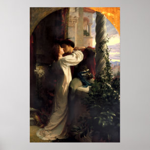 Póster Romeo y Julieta de Frank Dicksee