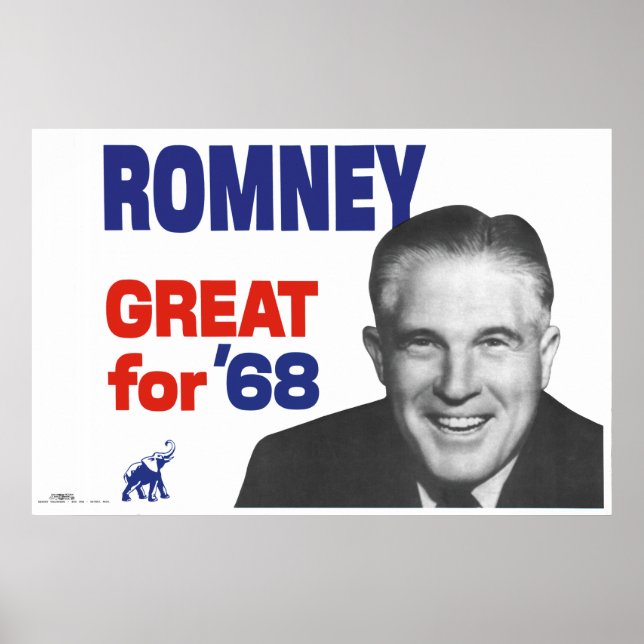 Póster Romney—Grande para 68 (Frente)