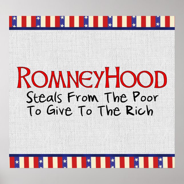 Póster Romney Hood (Frente)
