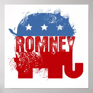 Póster ROMNEY Republicano
