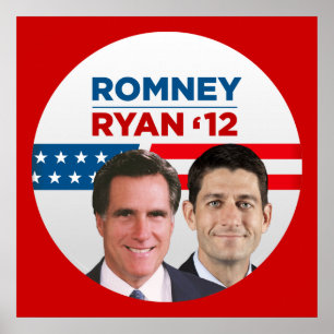 Póster Romney / Ryan '12