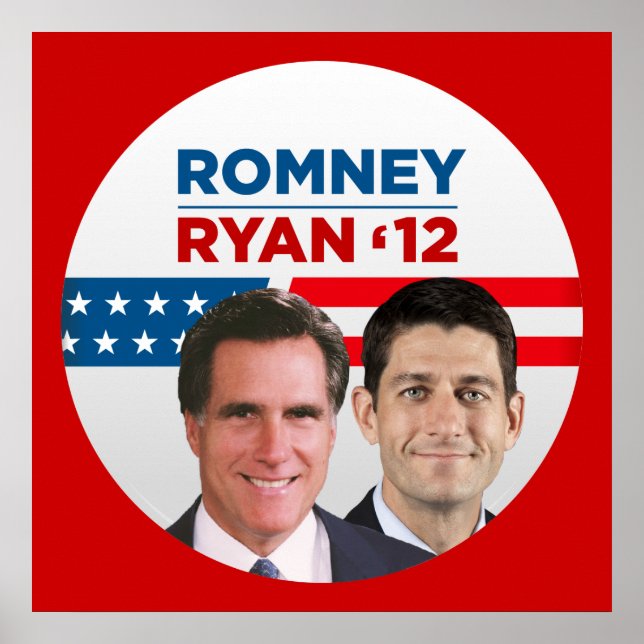 Póster Romney / Ryan '12 (Frente)