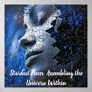 Póster Rompecabezas de las reflexiones estelares
