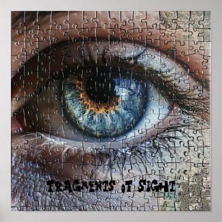 Póster Rompecabezas de ojos irlandeses