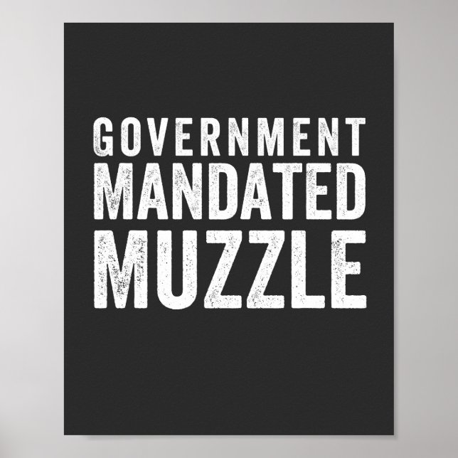 Póster Rompecabezas mandado por el gobierno (Frente)