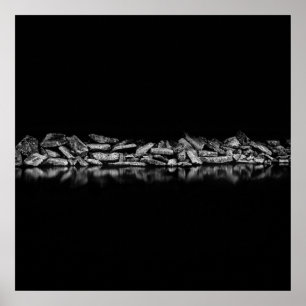 Póster Rompeolas de la Bahía de Ashbridges 1