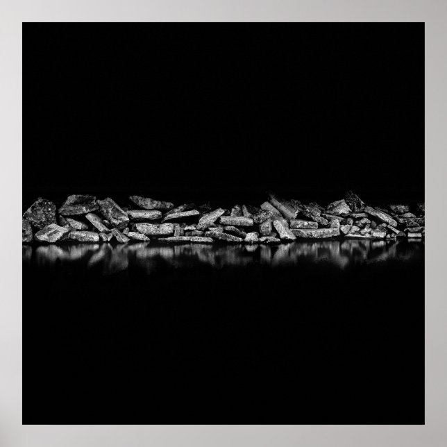 Póster Rompeolas de la Bahía de Ashbridges 1 (Frente)