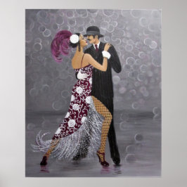 Póster Rompiendo el tango