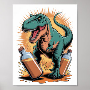 Póster Rompiendo más botellas