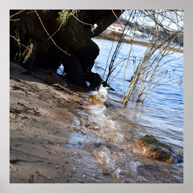 Póster Rompiendo, Vida en la playa (Frente)