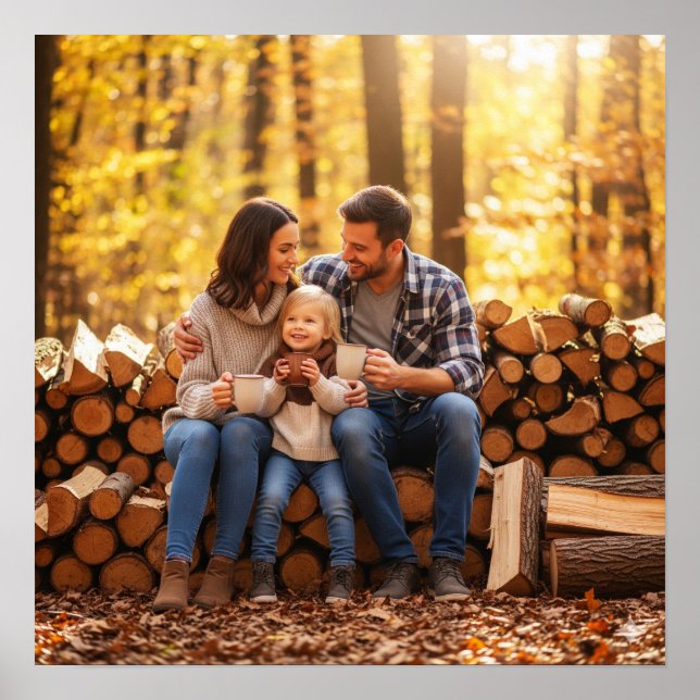 Póster Rompimiento de leña (Frente)