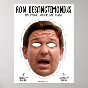 Póster Ron Desanctimonious Costume Mask