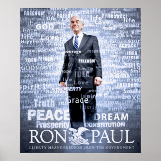 Póster Ron Paul para siempre