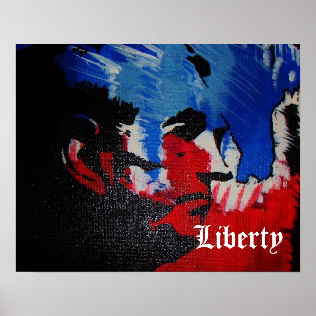 Póster Ron Paul Poster [Pintado a mano] (Frente)