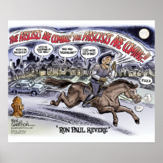 Póster Ron Paul Revere Poster