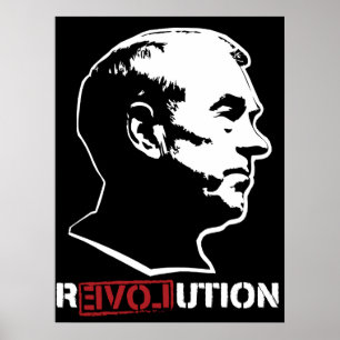 Póster Ron Paul Revolution Poster