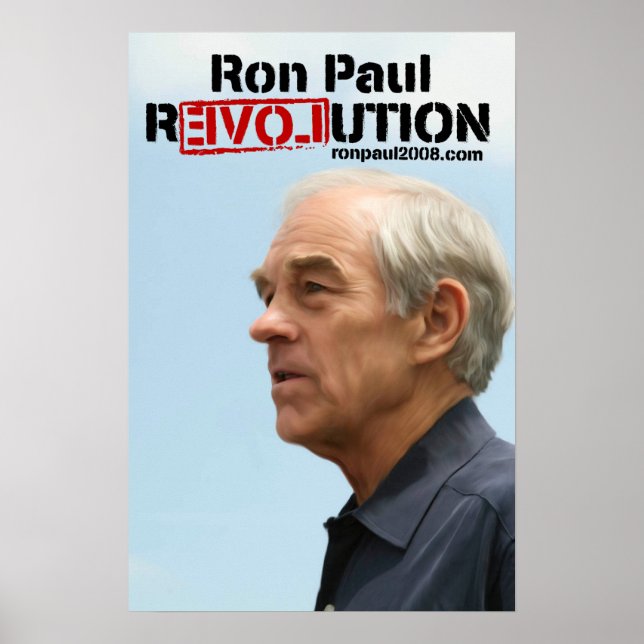 Póster Ron Paul Revolution Poster (Frente)