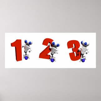 PÓSTER RONDER CON NÚMEROS