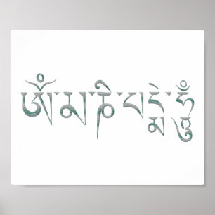 Póster Ronquido de OM Mani Padme