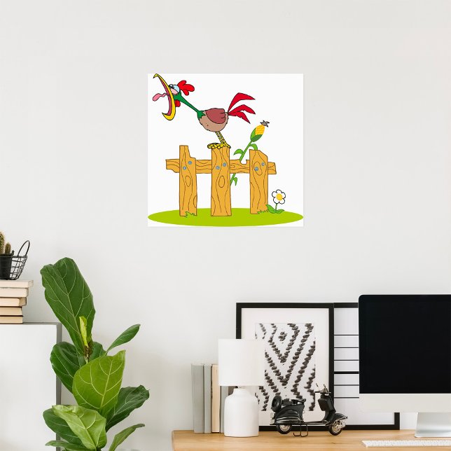 Póster Rooster Crowing (Subido por el creador)