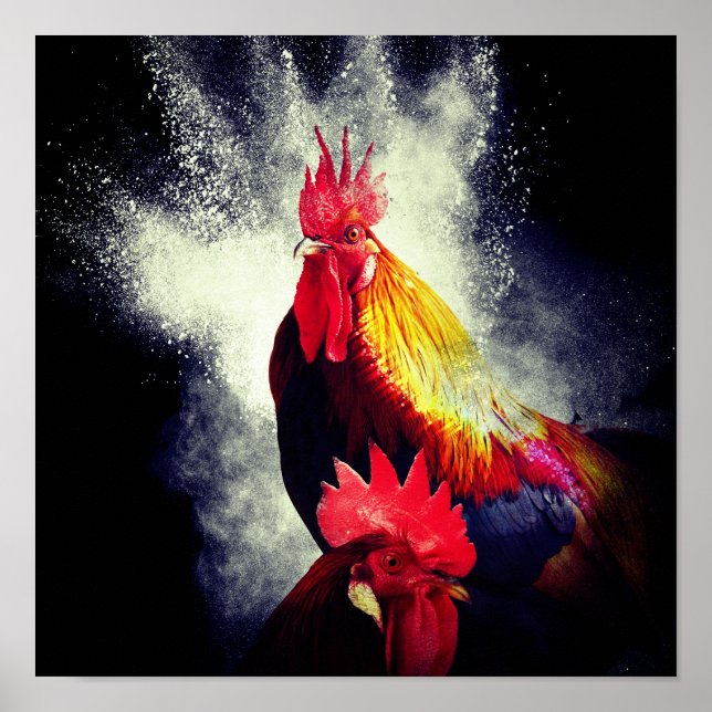 Póster Roosters (Frente)