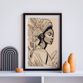 Póster Rooted in Gold