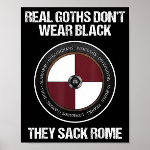 Póster Ropa Agema Uni-adultos Historia Medieval , Negro,