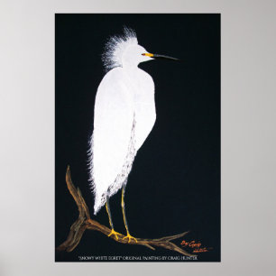 Póster Ropa blanca de nieve