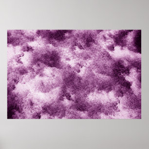 Póster Ropa con estampado púrpura, abstracta, adornada, a