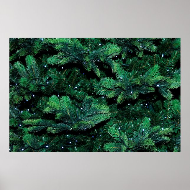 Póster Ropa de árbol de Navidad de pino (Frente)