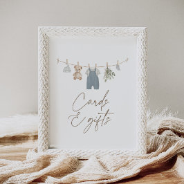 Póster Ropa de bebé niño Ropa de bebé Tarjetas y regalos 