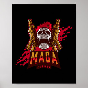 Póster Ropa de Brandon oscuro de Halloween asusta a Trump