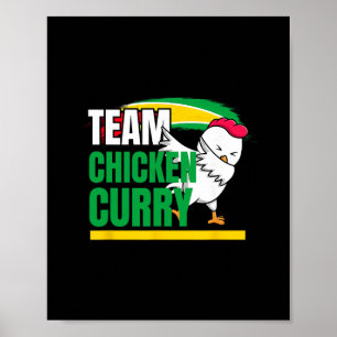Póster Ropa de cricket del Caribe - Guyana y Trinidad Pa