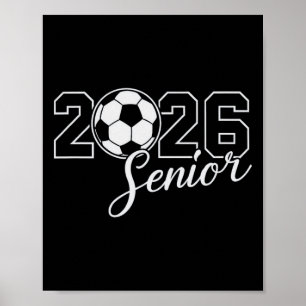 Póster Ropa de graduación de secundaria para mamá de fútb