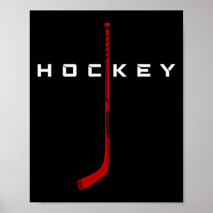 Póster Ropa de Hockey Deportes Para Jugadores Fanáticos