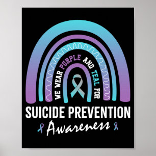 Póster Ropa De Hombre Azul Verdoso Púrpura Para La Preven