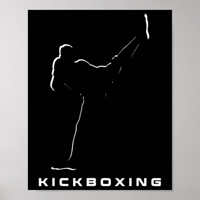 Póster Ropa de Kickboxing - Kickboxing  (Frente)