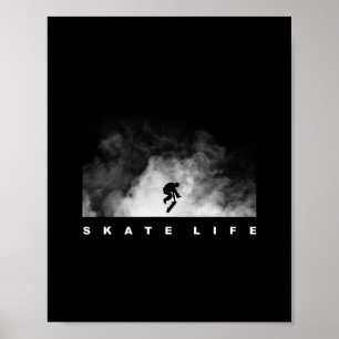 Póster Ropa de monopatín para skateboarding - Skateboarde