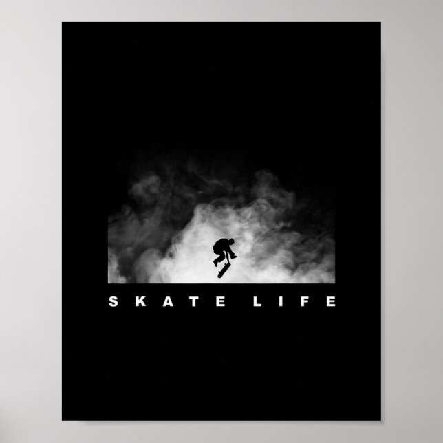 Póster Ropa de monopatín para skateboarding - Skateboarde (Frente)