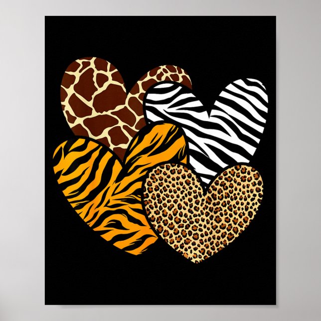 Póster Ropa de niña con estampado de animales ropa de niñ (Frente)