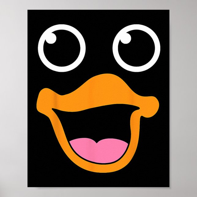 Póster Ropa De Pato Amarillo Para Animales De Halloween P (Frente)