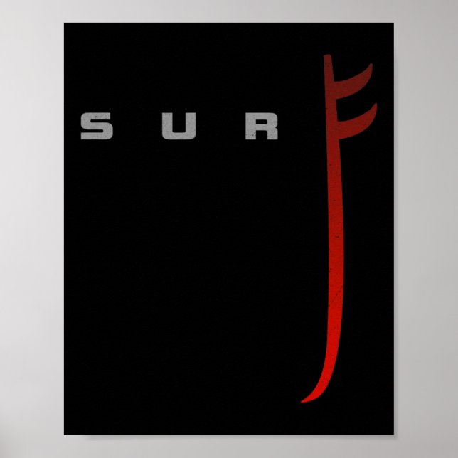 Póster Ropa de surf - Surfista Surf _4  (Frente)