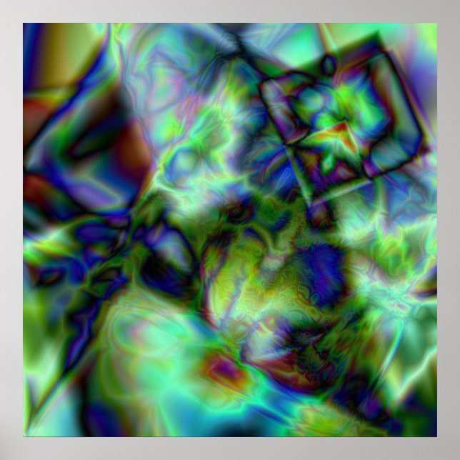 Póster Ropa inundada (Frente)