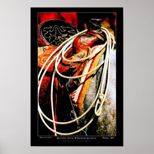 Póster Ropa y montura